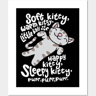 Sleep happy cat Posters and Art